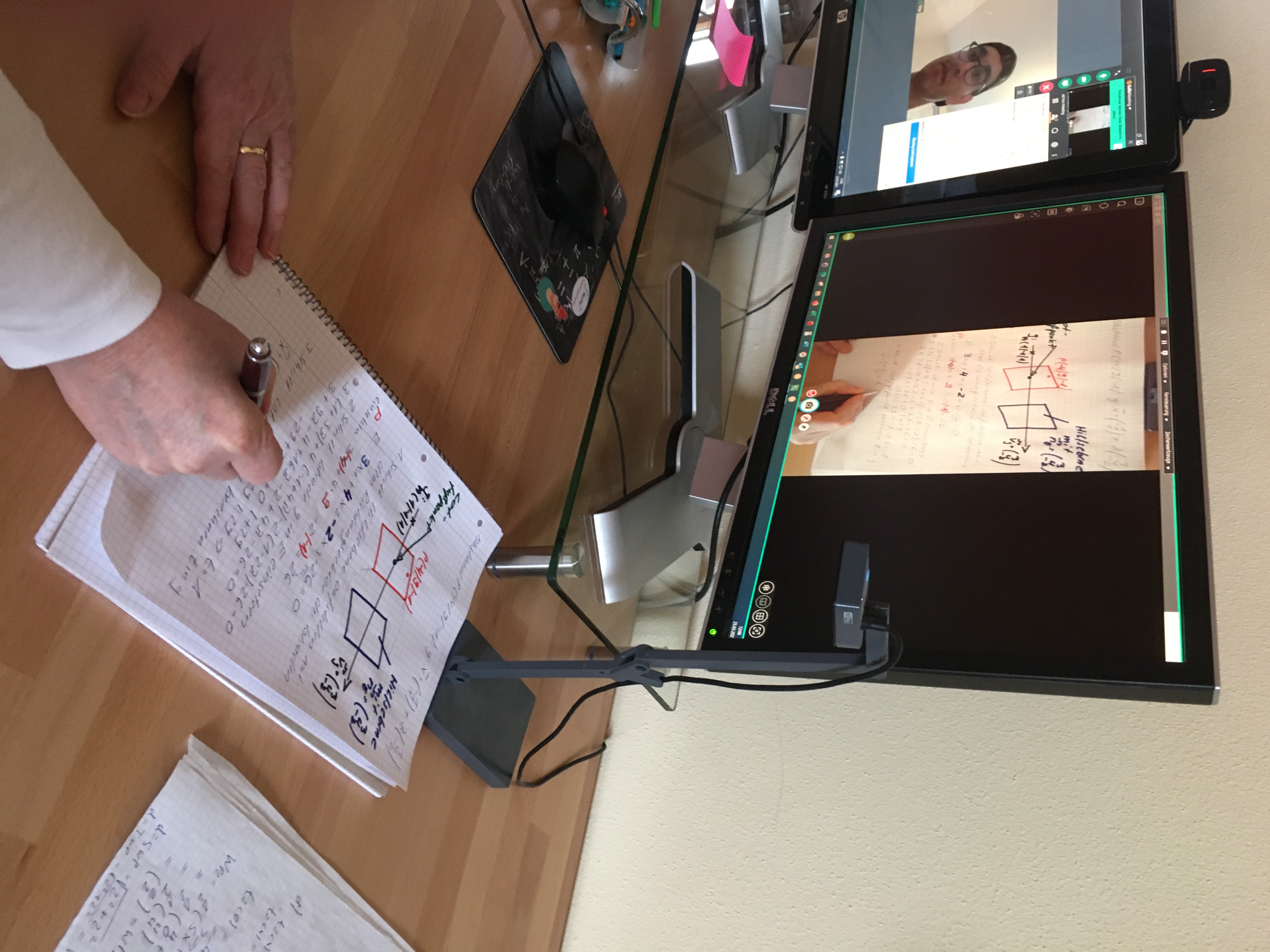 Mitschrift übertragen